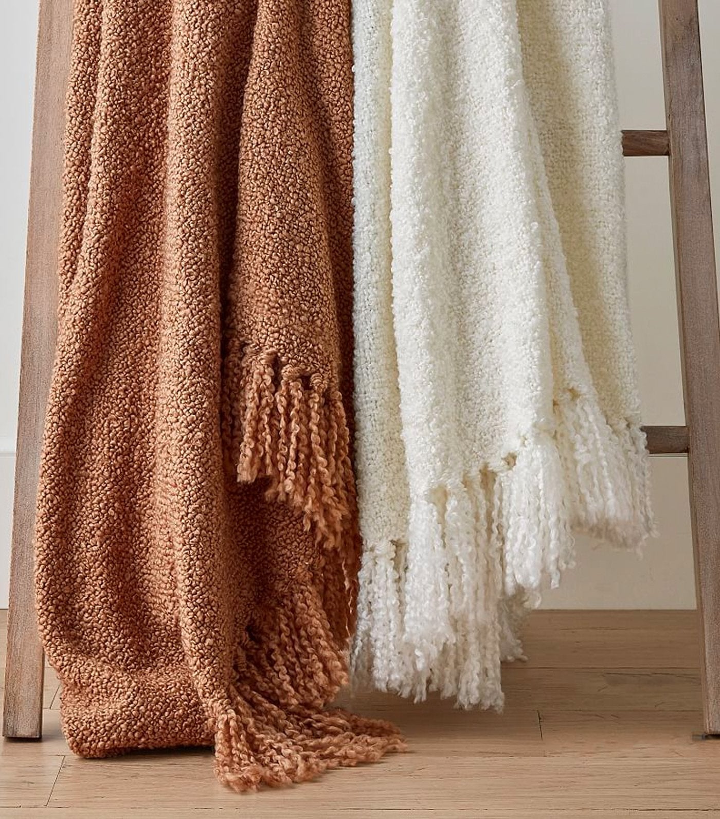 Pottery Barn Dreamy Fringe Throw