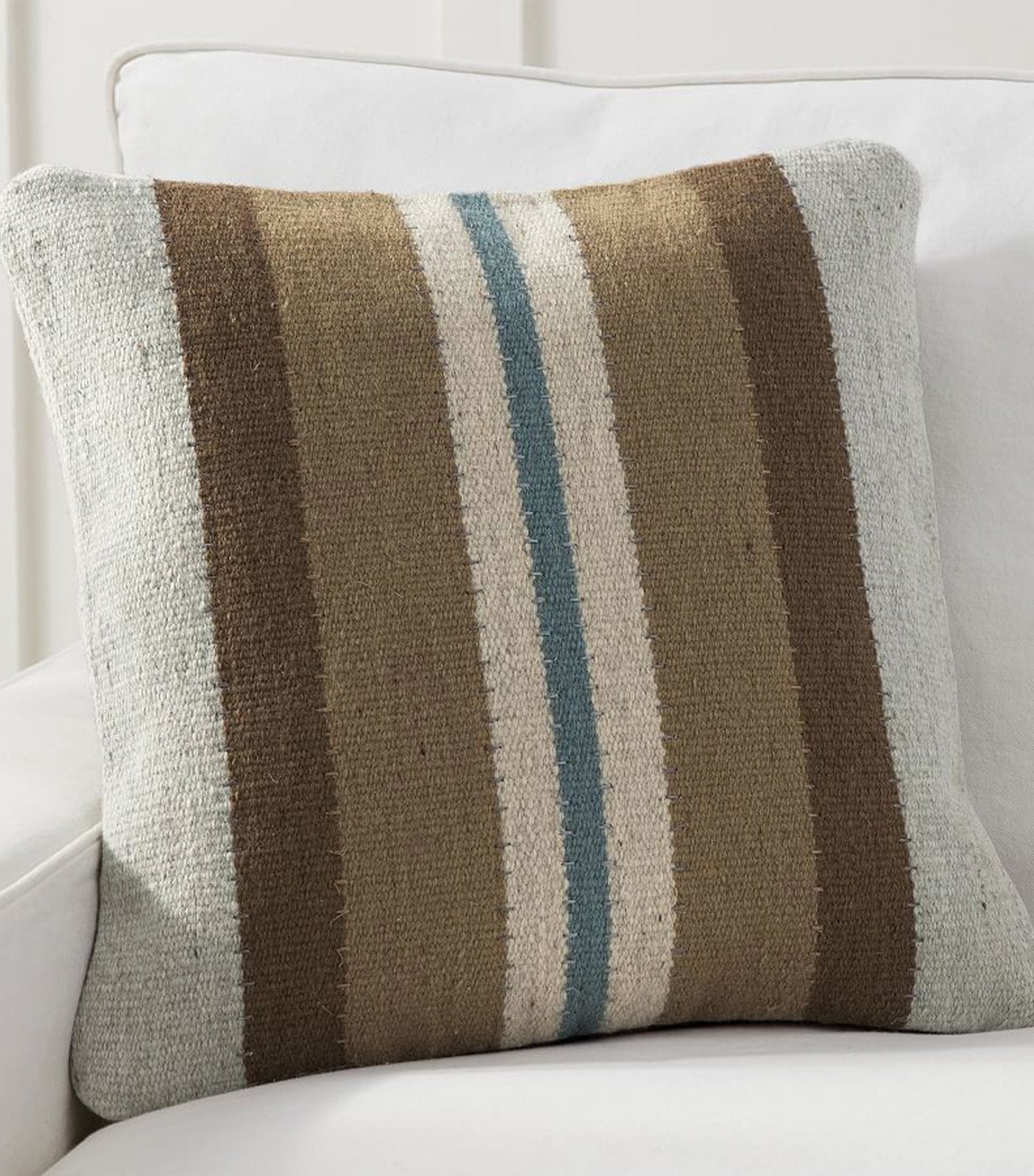 Pottery Barn Jensen Striped Pillow Cover