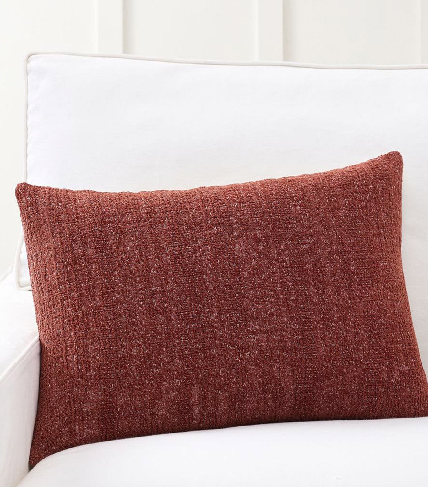 Pottery Barn Journey Chenille Jacquard Lumbar Pillow Cover
