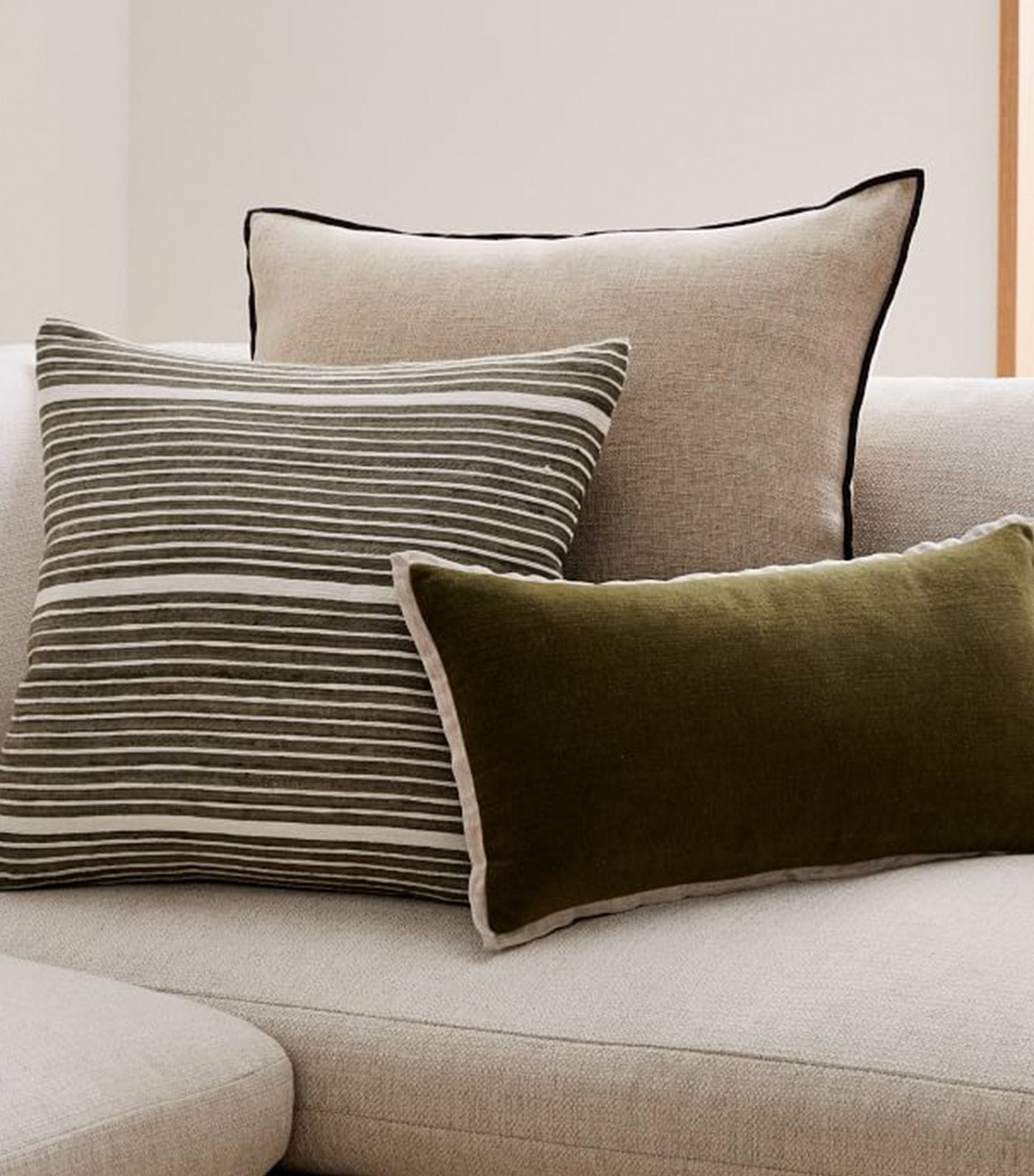 west elm Classic Cotton Velvet Pillow Cover