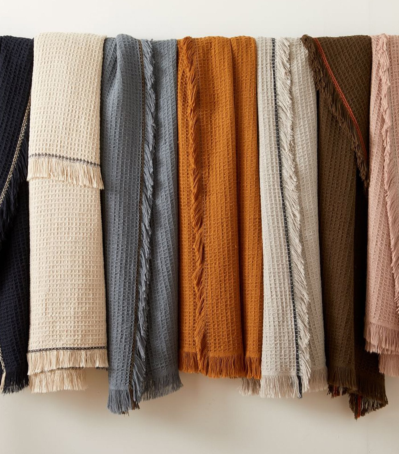 west elm Cotton Waffle Throw