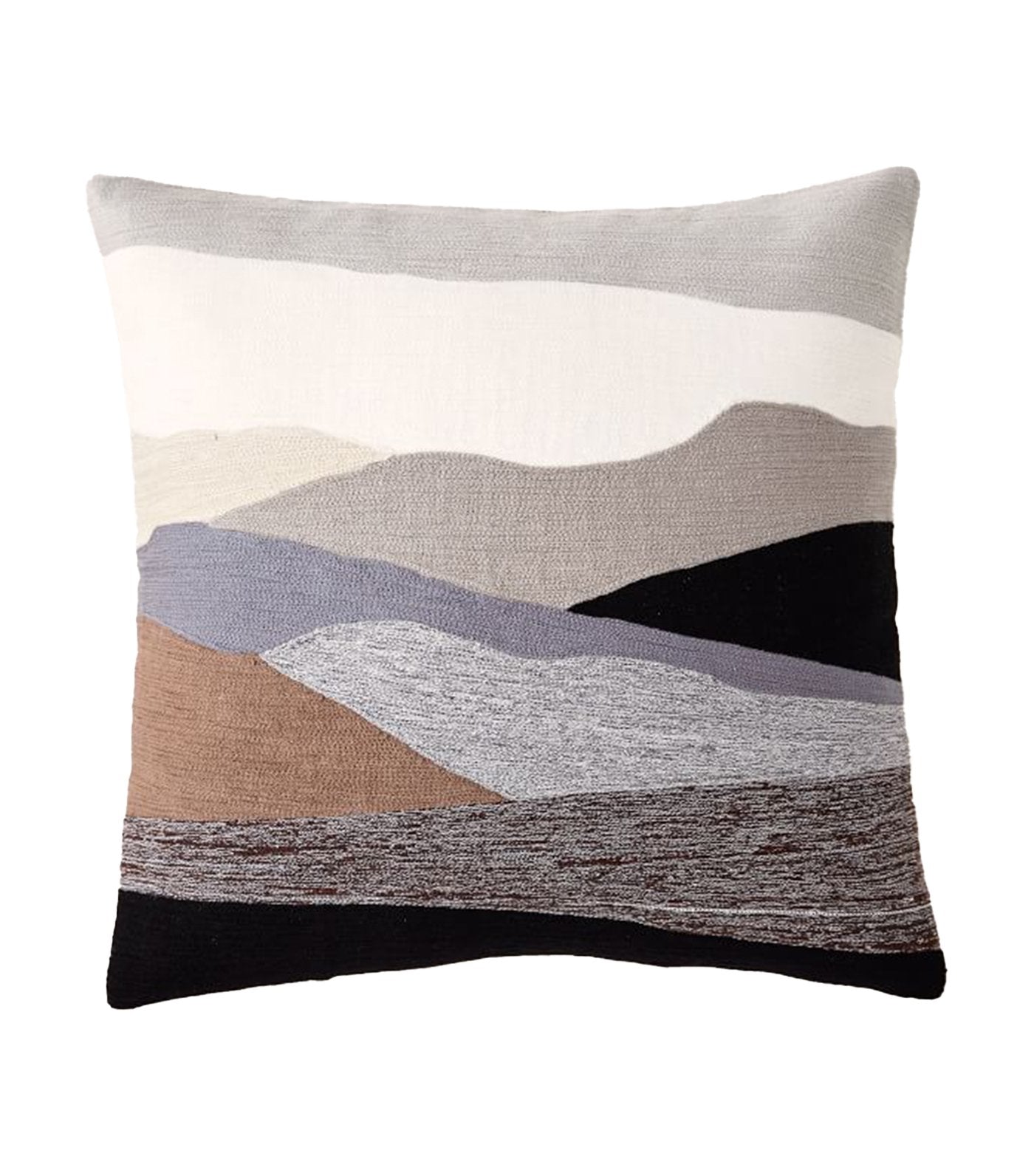 west elm Crewel Landscape Pillow Cover