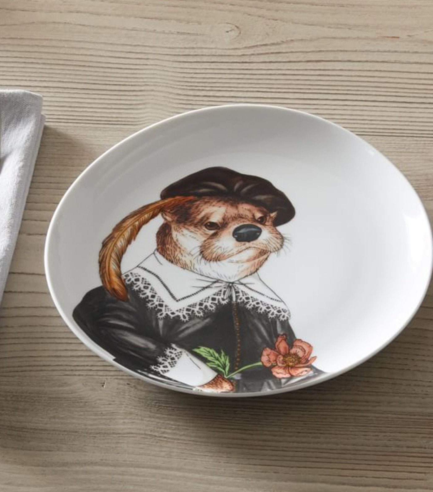 west elm Dapper Animal Renaissance Salad Plates
