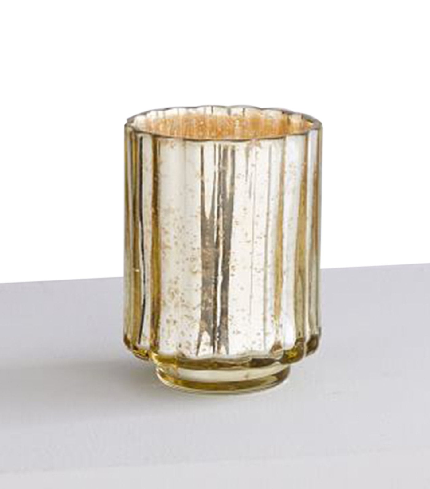 west elm Decorator Mercury Hurricane - Gold