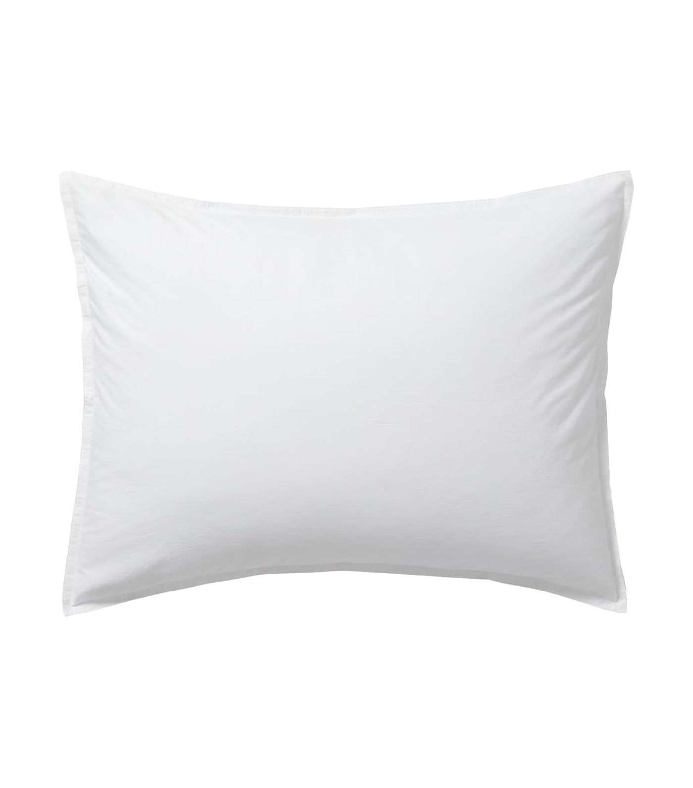 west elm Organic Washed Cotton Duvet Cover & Shams - White
