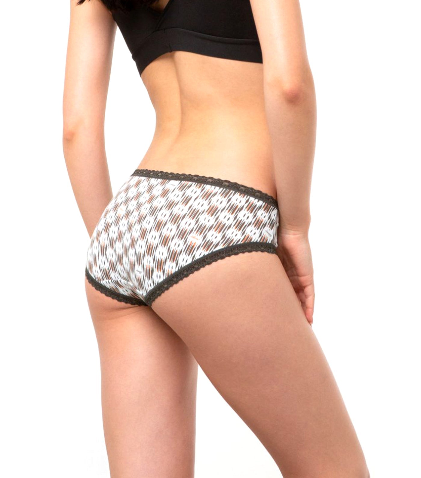 sloggi Weekend 3pc Panty Pack Assorted Print and Green