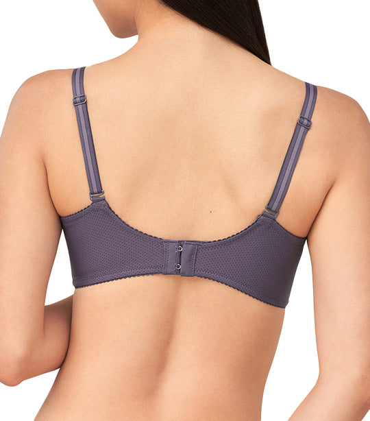 Pure Invisible Wired Bra Gray Violet