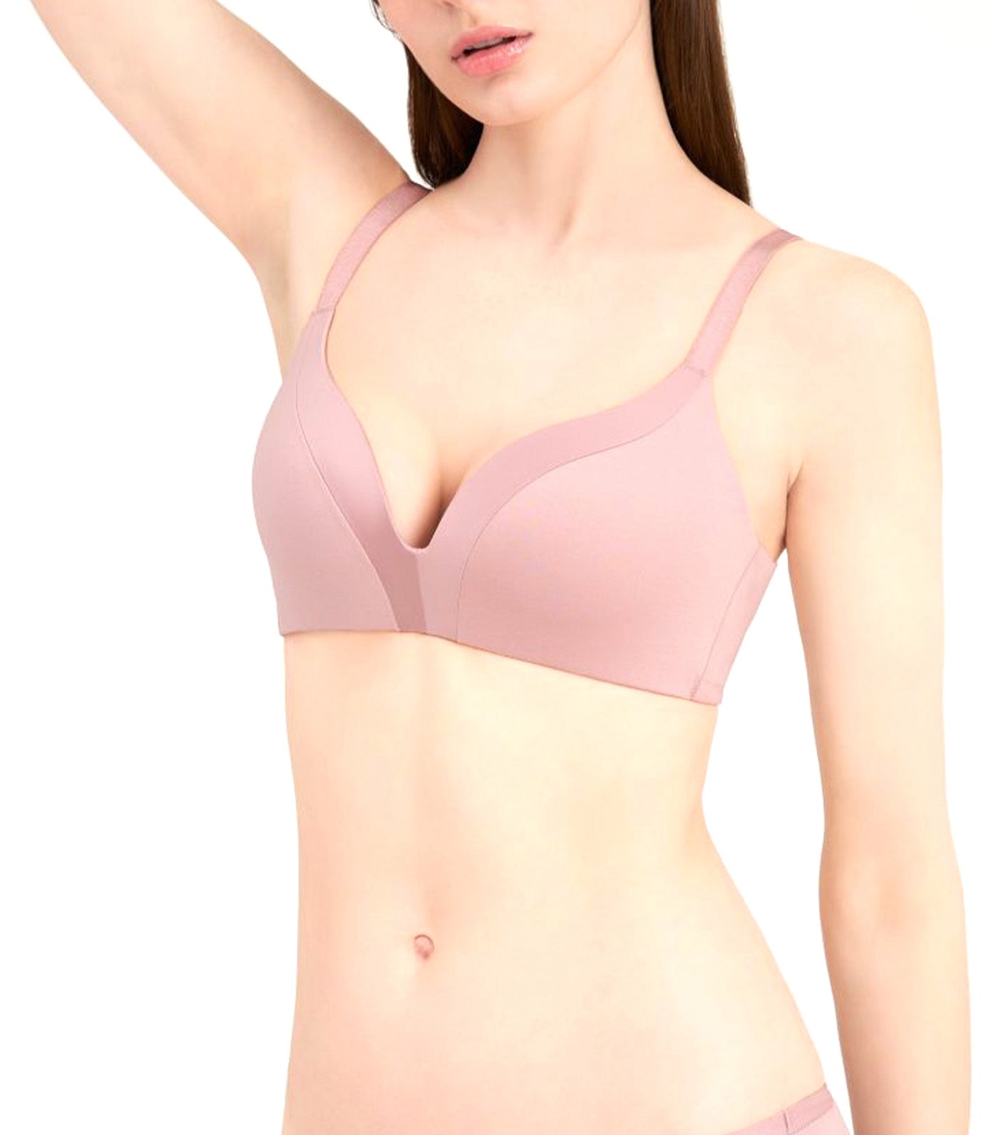 WellBeing Non-Wired Bra Pink