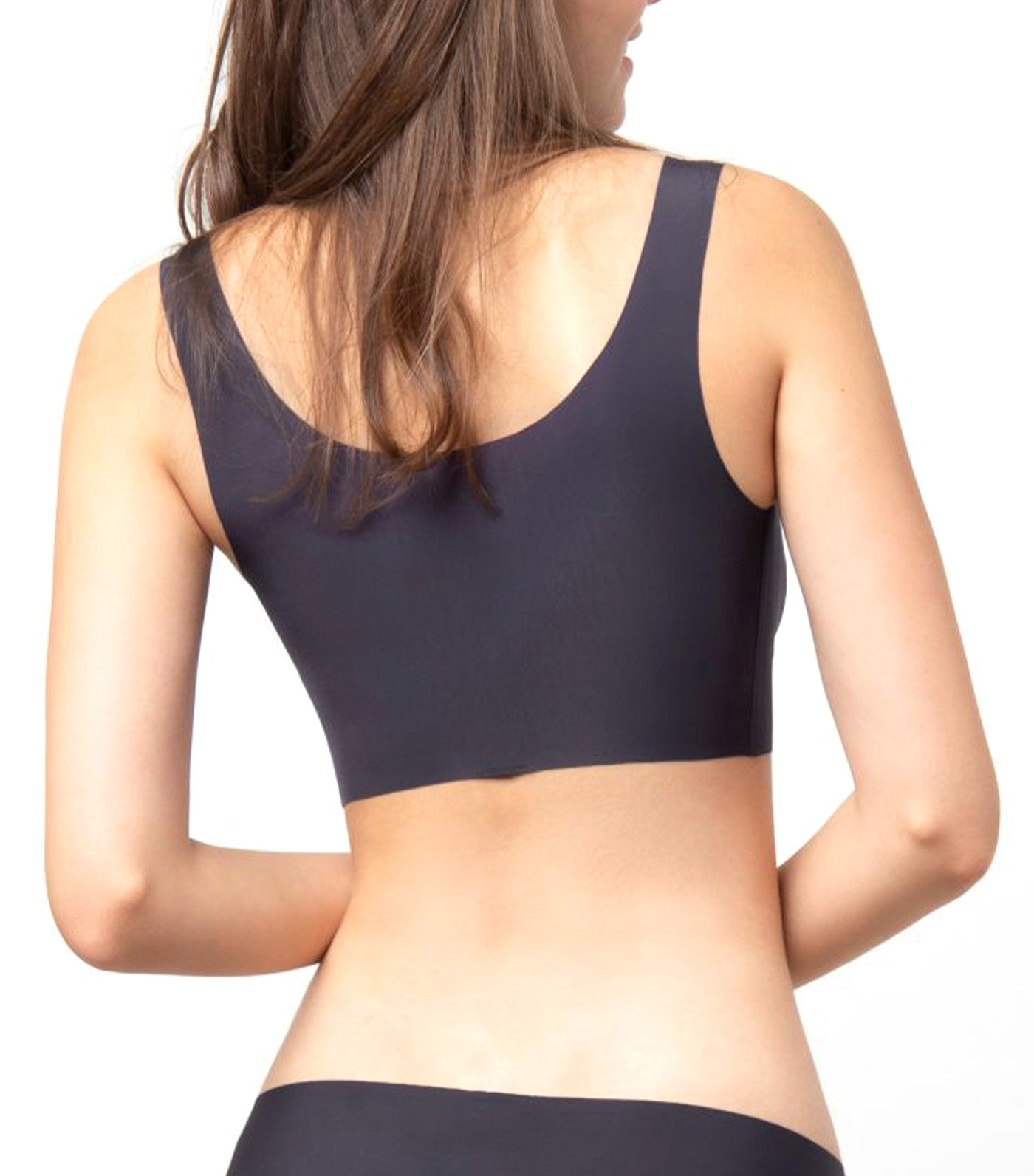 Sloggi ZeroFeel Non-Wired Pull-On Bra Dark Gray