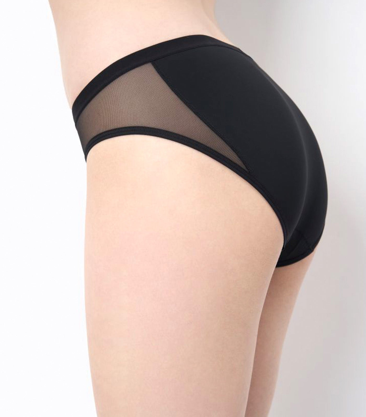 Inside-Out Mini Panty Black