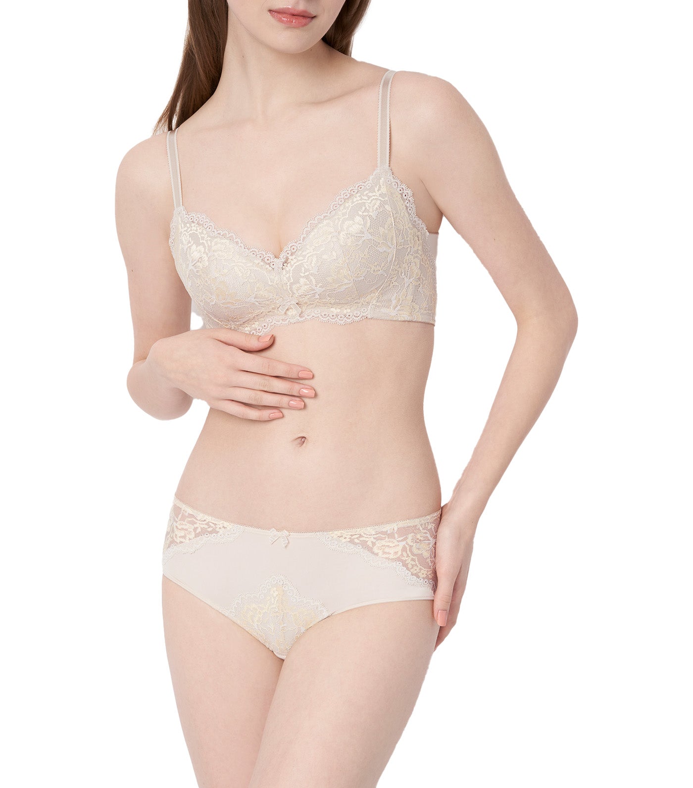 Natural Elegance Hipster Panty Cream