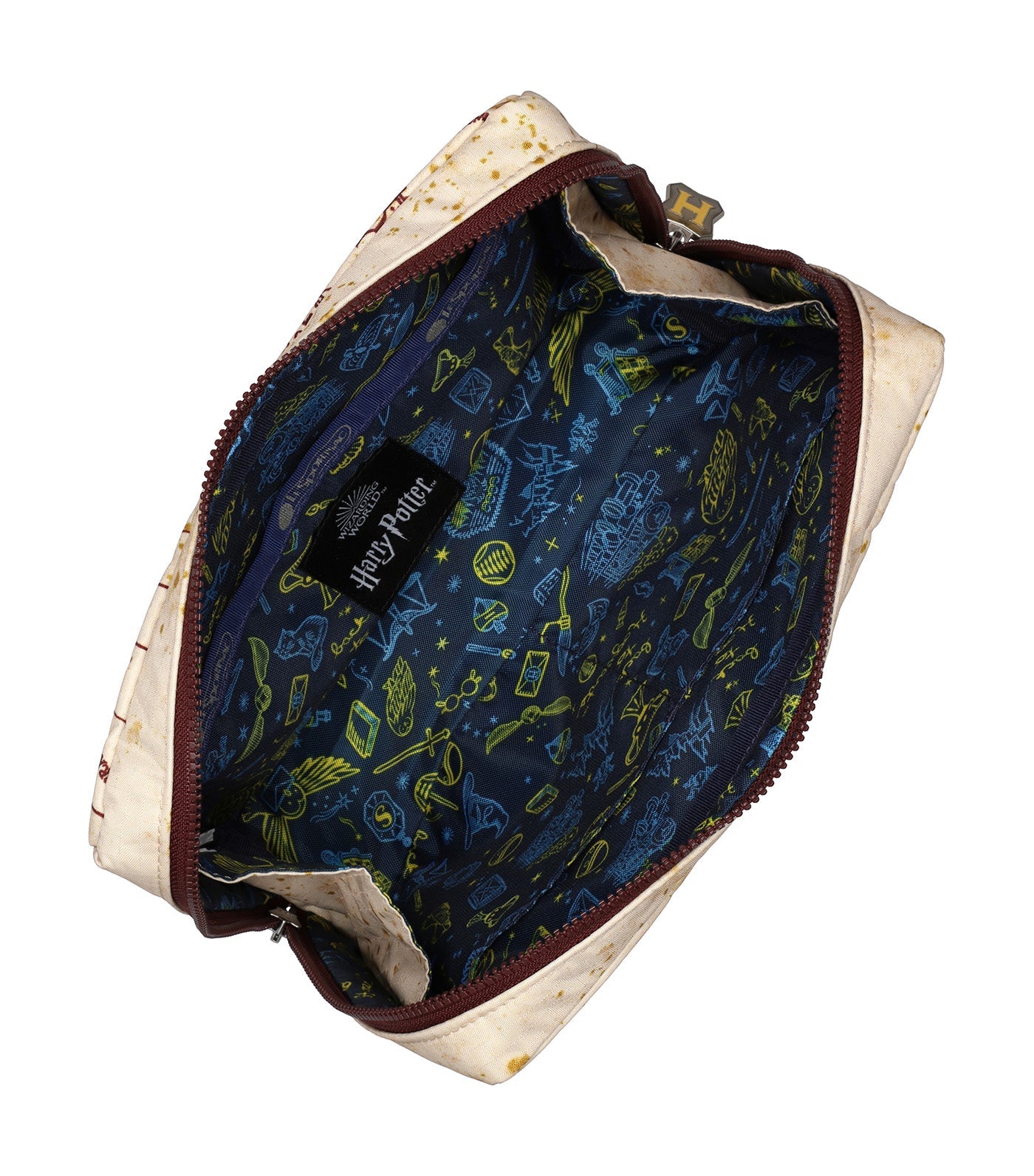 LeSportsac x Harry Potter Book Pouch Marauders Map