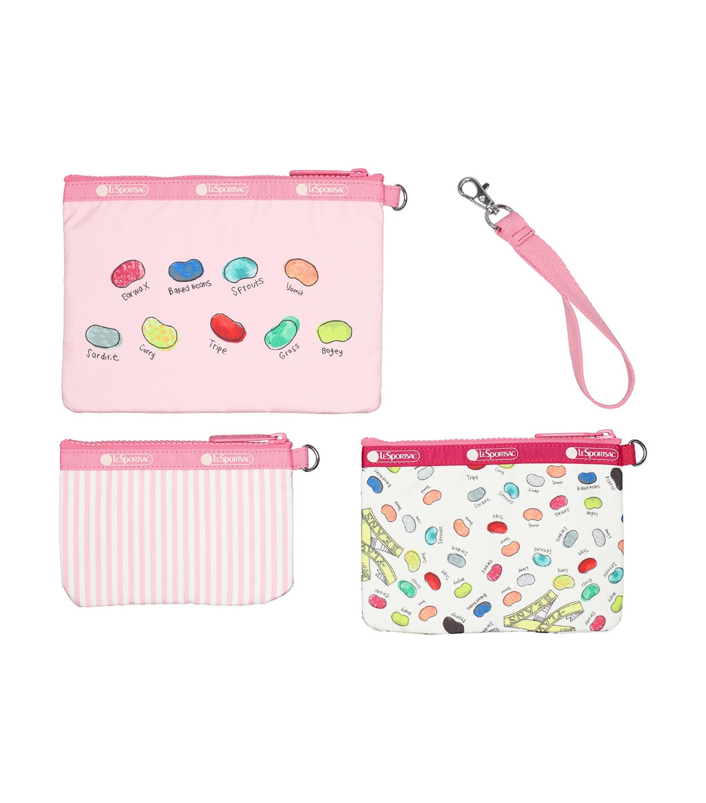 LeSportsac x Harry Potter Wristlet Pouch Set Sweet Treats