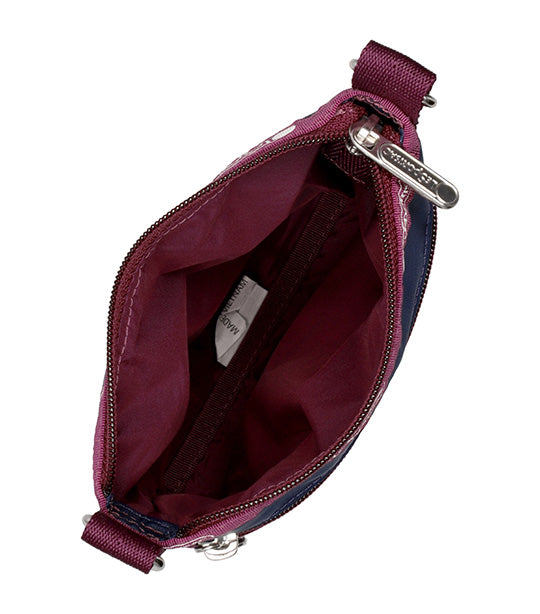 3 Zip Crossbody Coastguard Blue