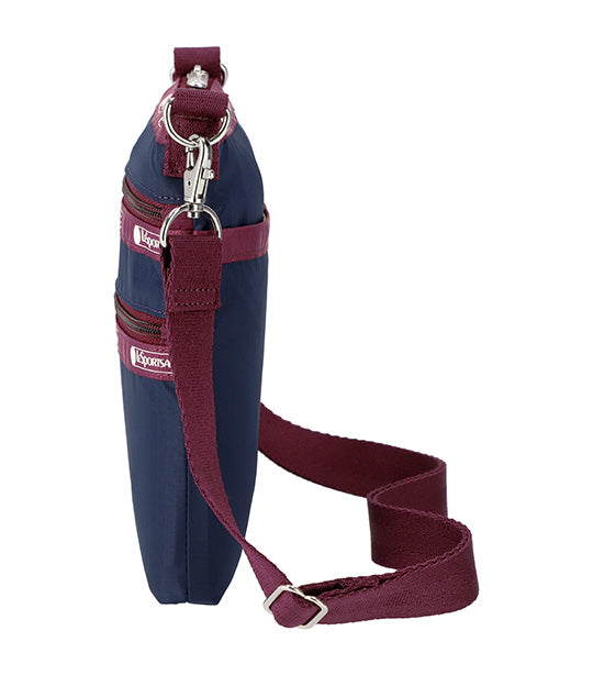 3 Zip Crossbody Coastguard Blue