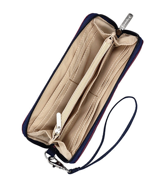 Tech Wallet Wristlet Grape Wine