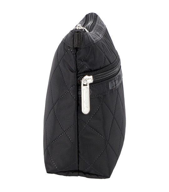 Cosmetic Clutch Black Deboss