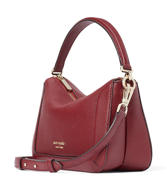 Crush Medium Crossbody Autumnal Red