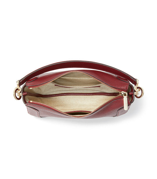 Crush Medium Crossbody Autumnal Red