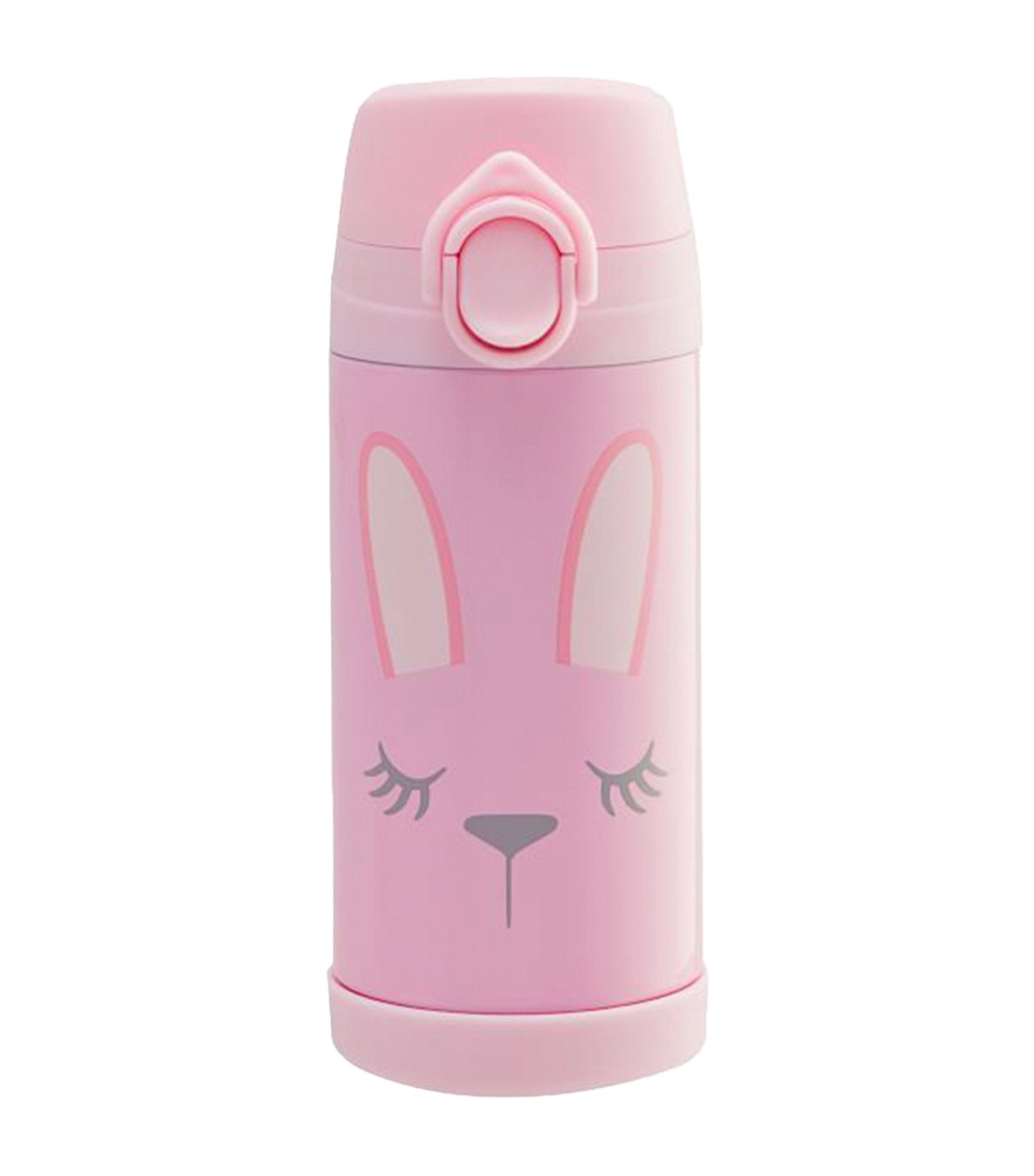 pottery barn kids mackenzie pink shine kitty water bottle - medium