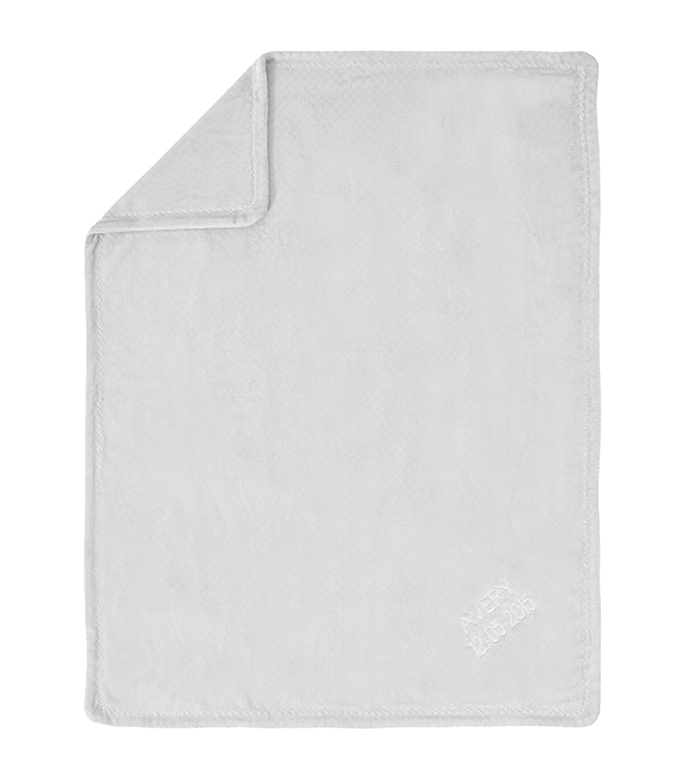 pottery barn kids chamois baby blanket gray