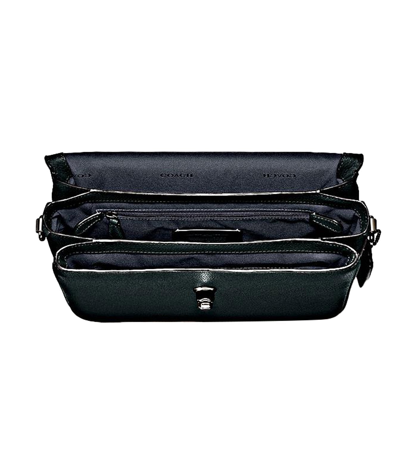 Cassie Leather Crossbody Bag Pine Green