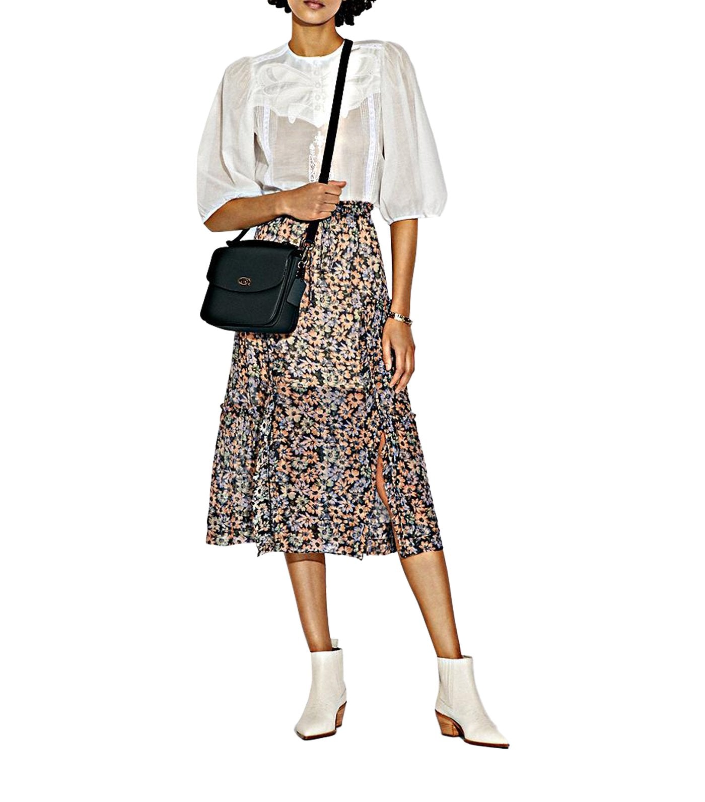 Cassie Leather Crossbody Bag Pine Green