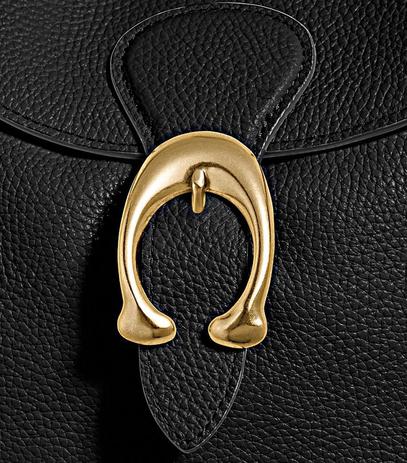 Evie Leather Backpack Black