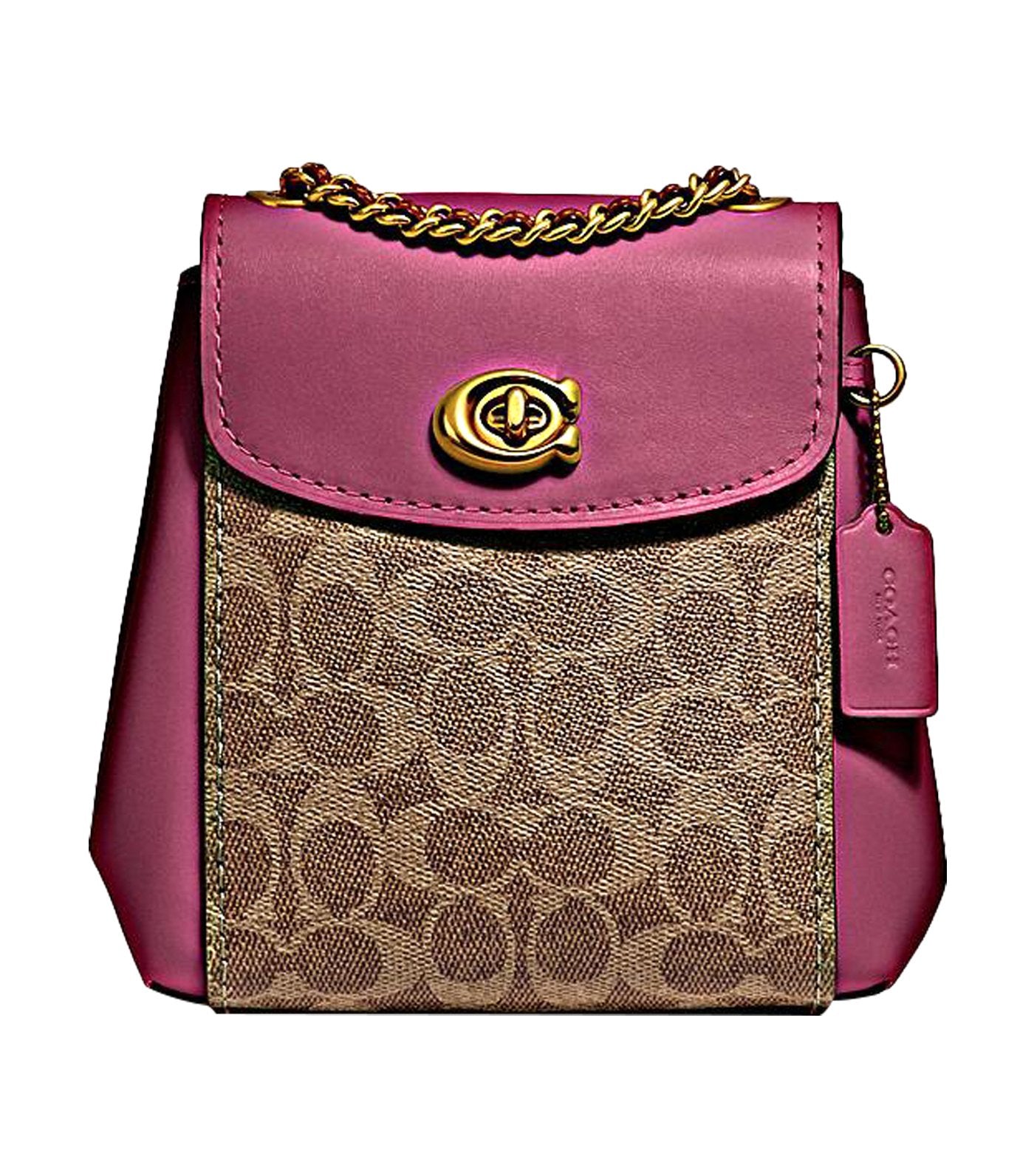 Parker Convertible Signature Canvas Backpack 16 Dusty Pink