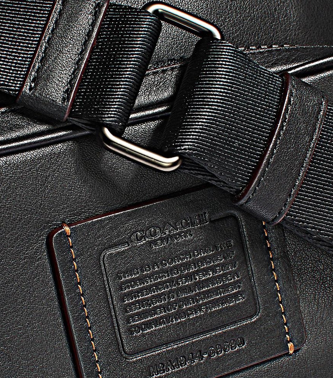 Academy Sport Leather Crossbody Black