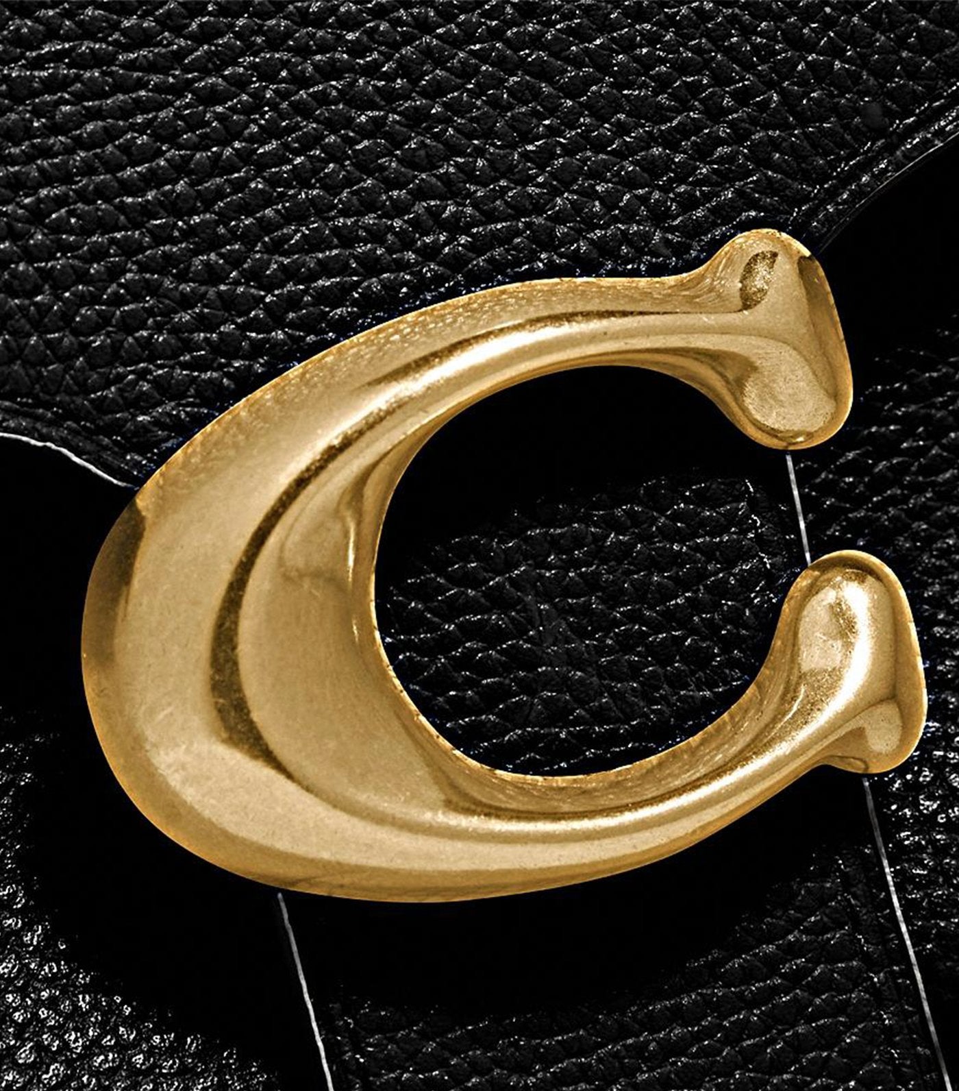 Tabby Leather Shoulder Bag Black