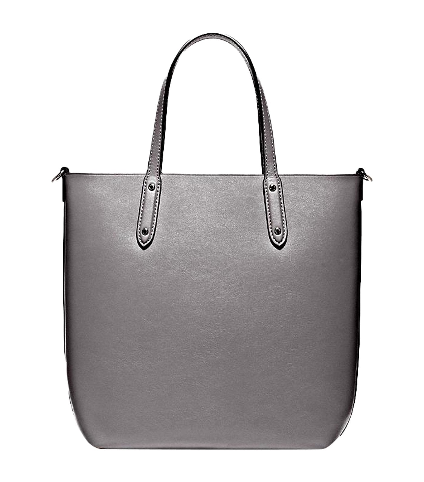 Central Shopper Tote Gunmetal and Heather Gray