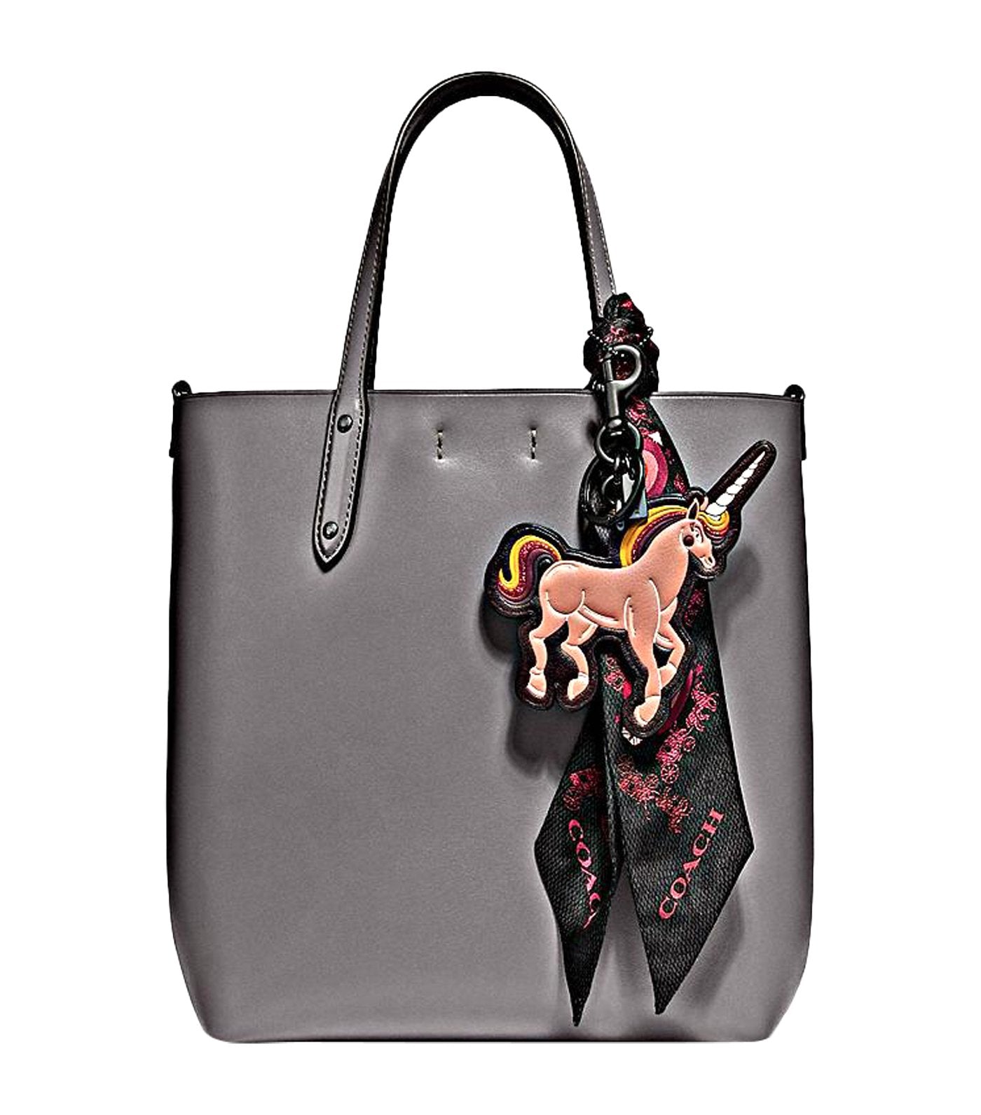 Central Shopper Tote Gunmetal and Heather Gray