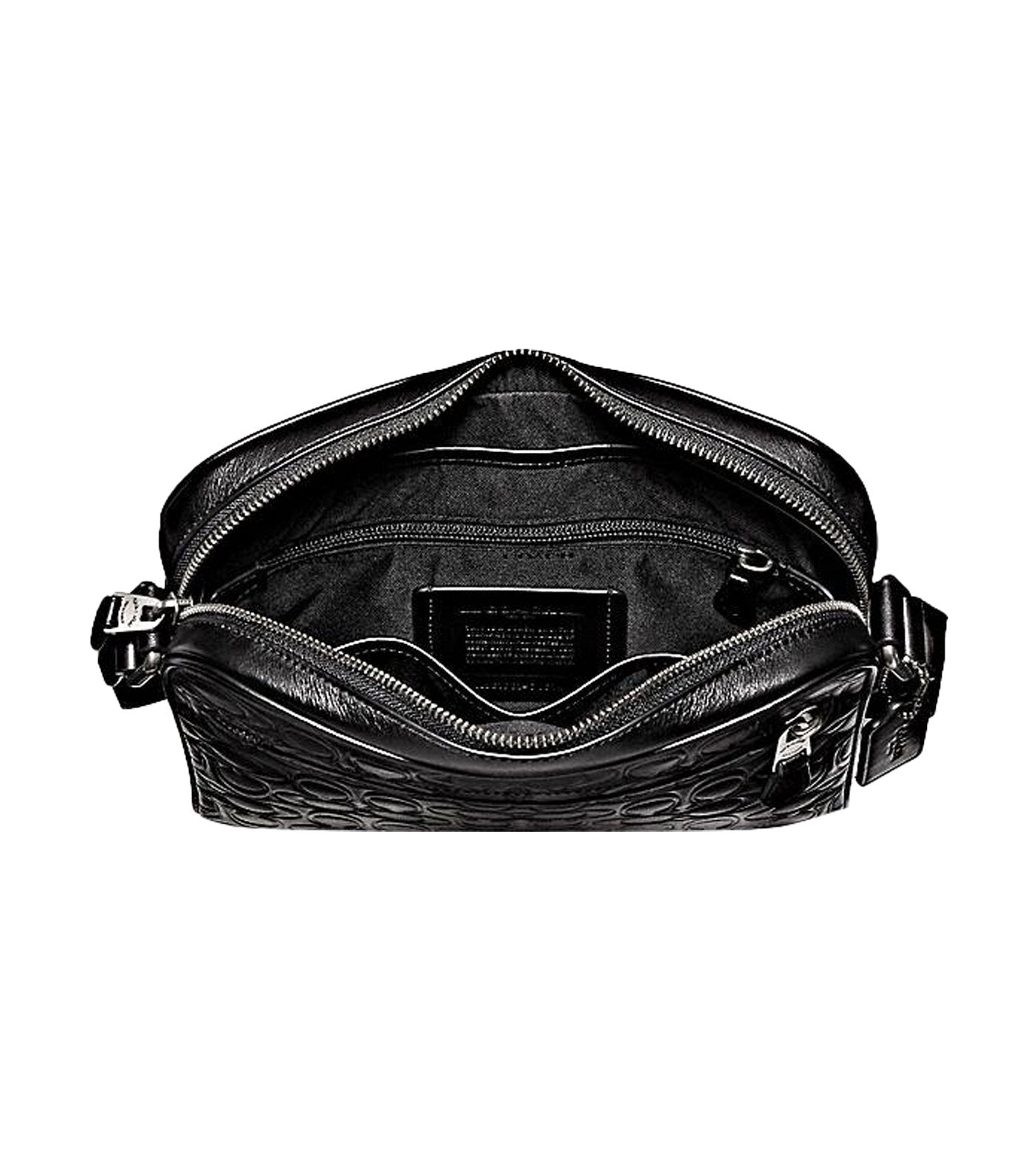 Metropolitan Signature Leather Camera Bag Black
