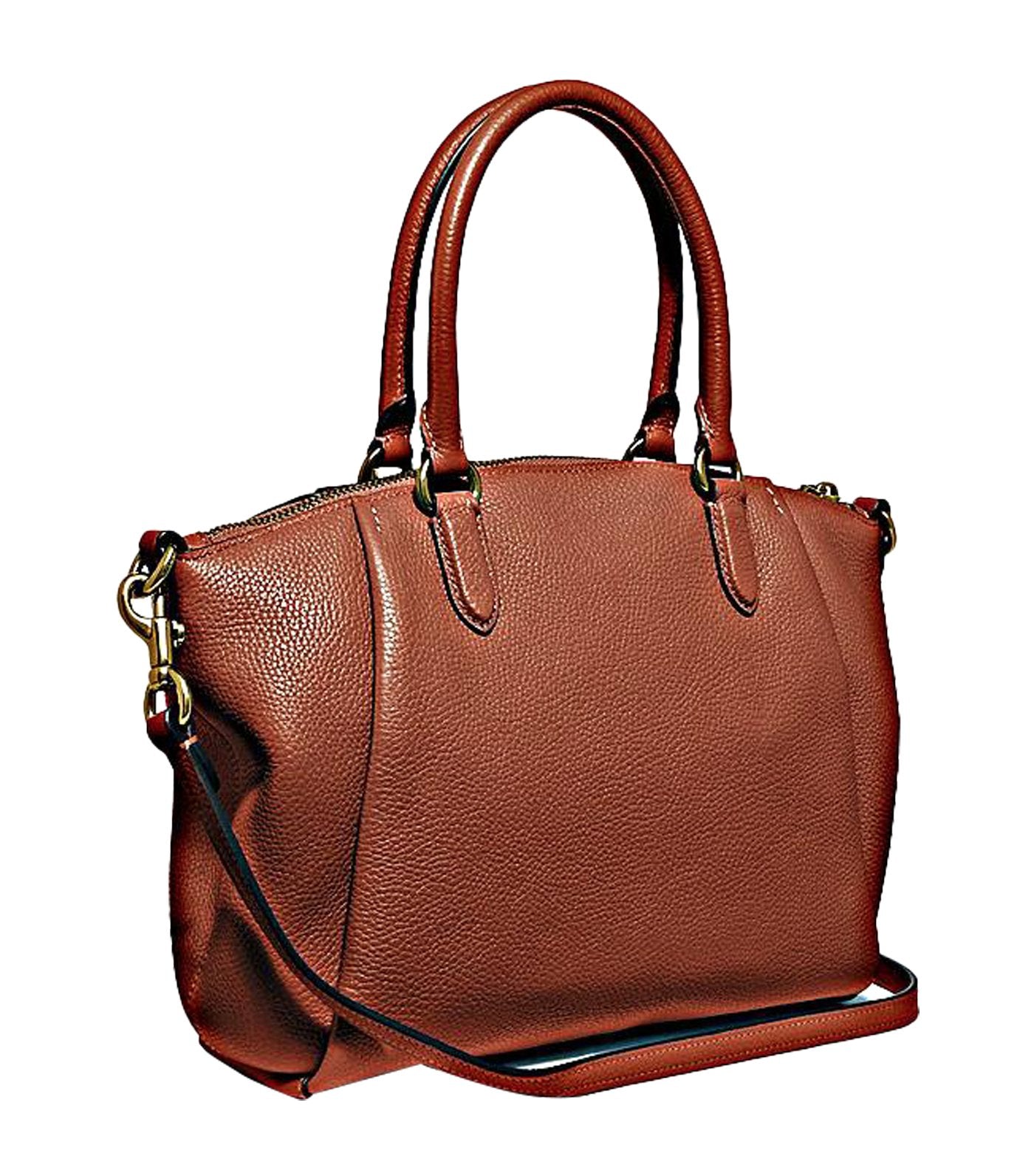 Elise Leather Satchel 1941 Saddle