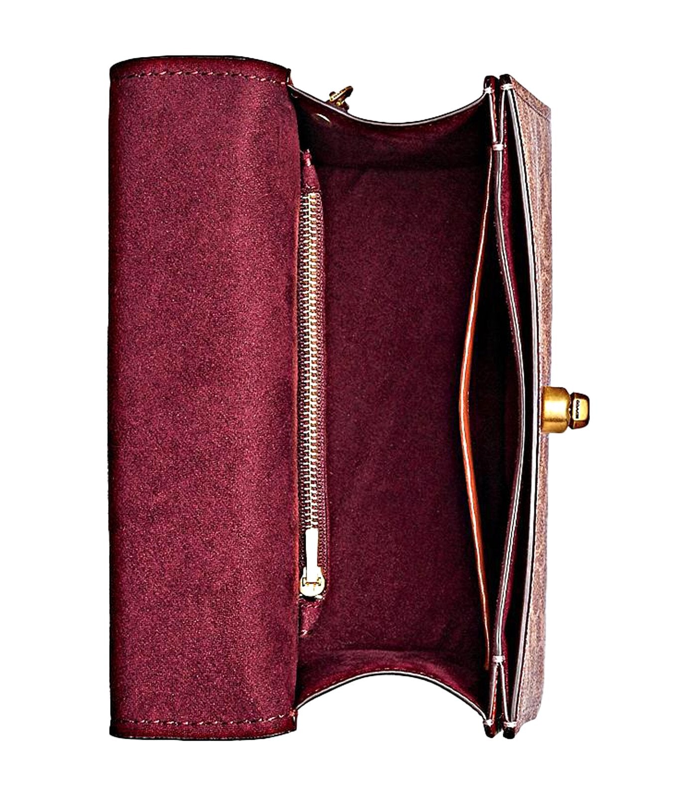 Parker Signature Canvas Top Handle Tan Metallic Clay