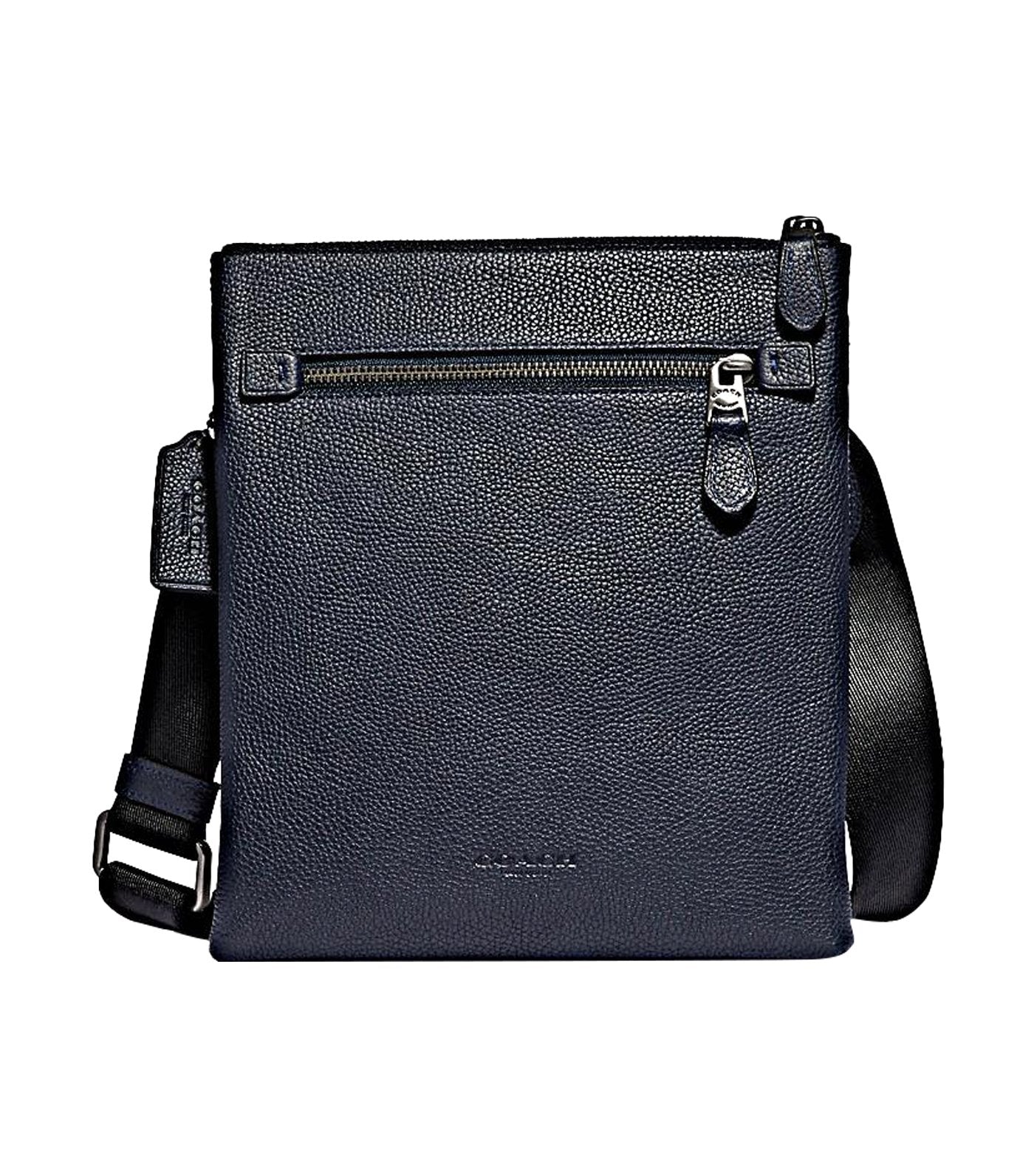 Metropolitan Soft Leather Small Messenger Midnight