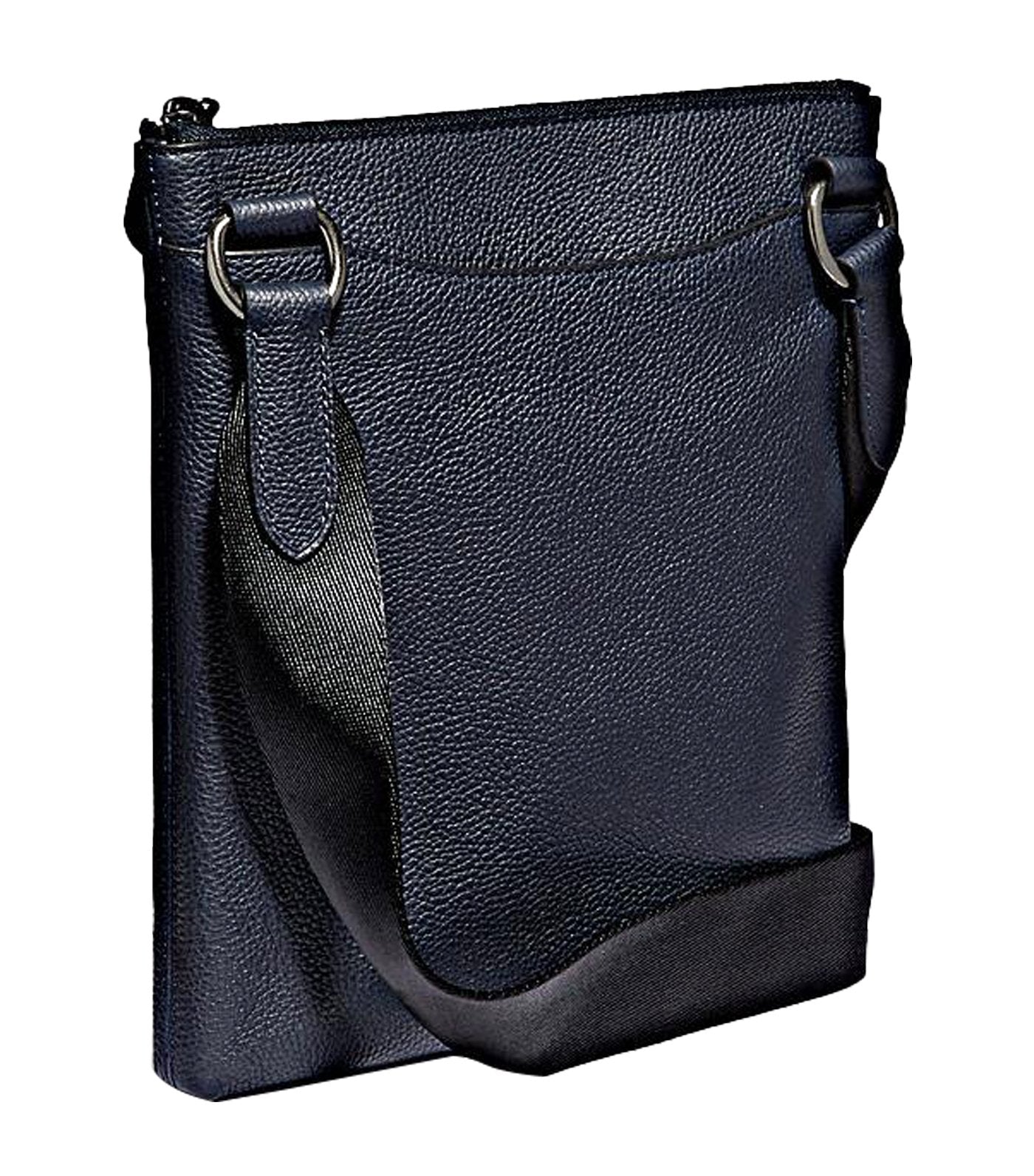 Metropolitan Soft Leather Small Messenger Midnight