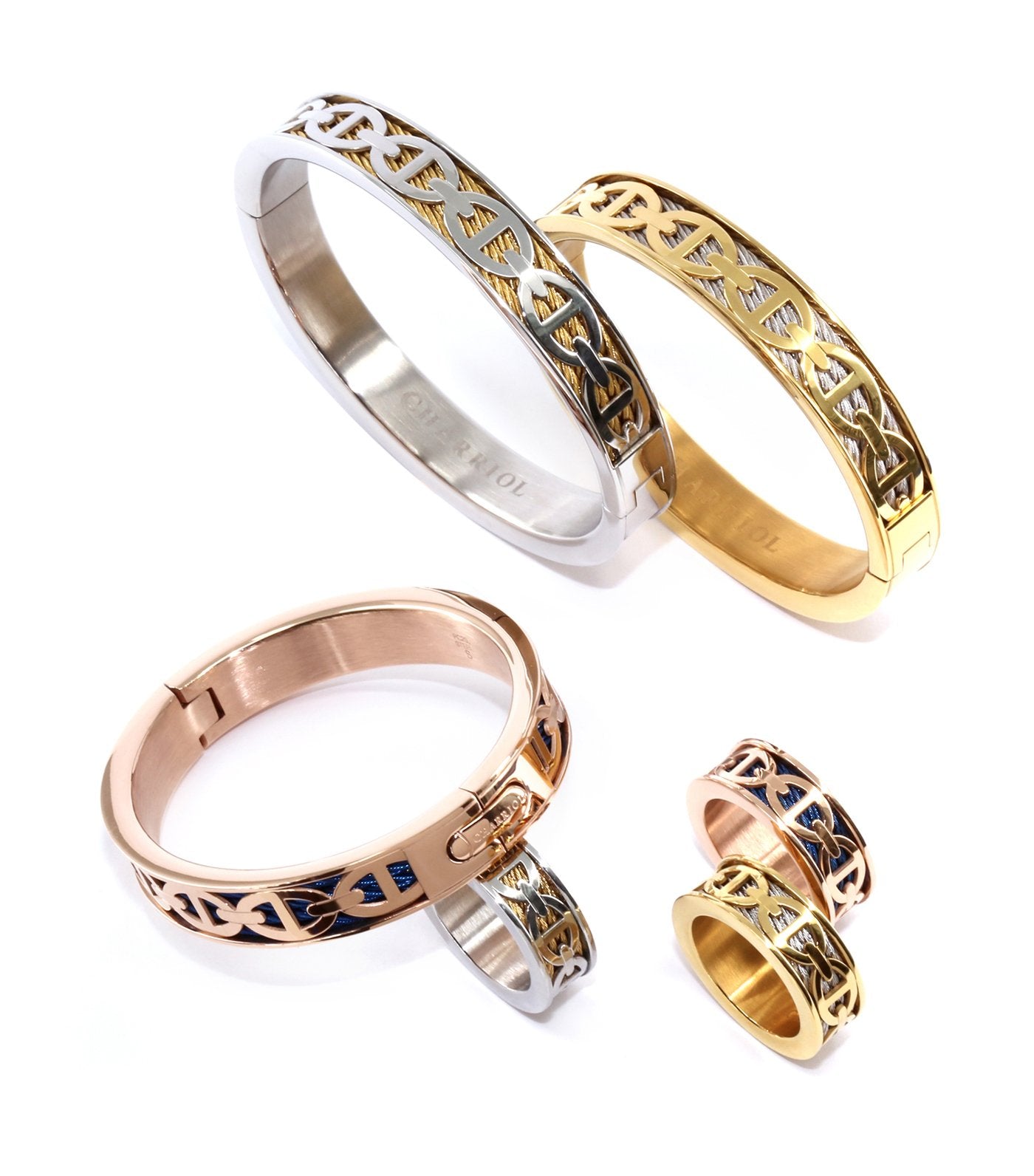Bangle Forever Marine Yellow Gold