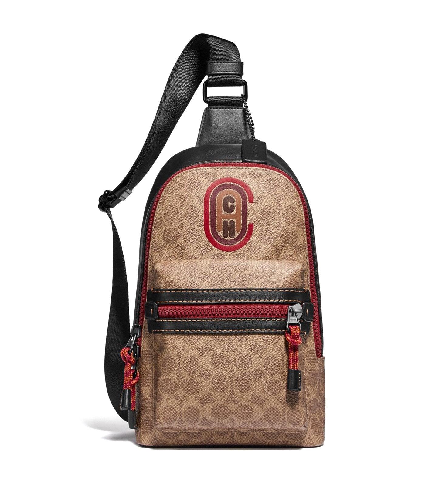 Academy Signature Coated Canvas Crossbody Pack
