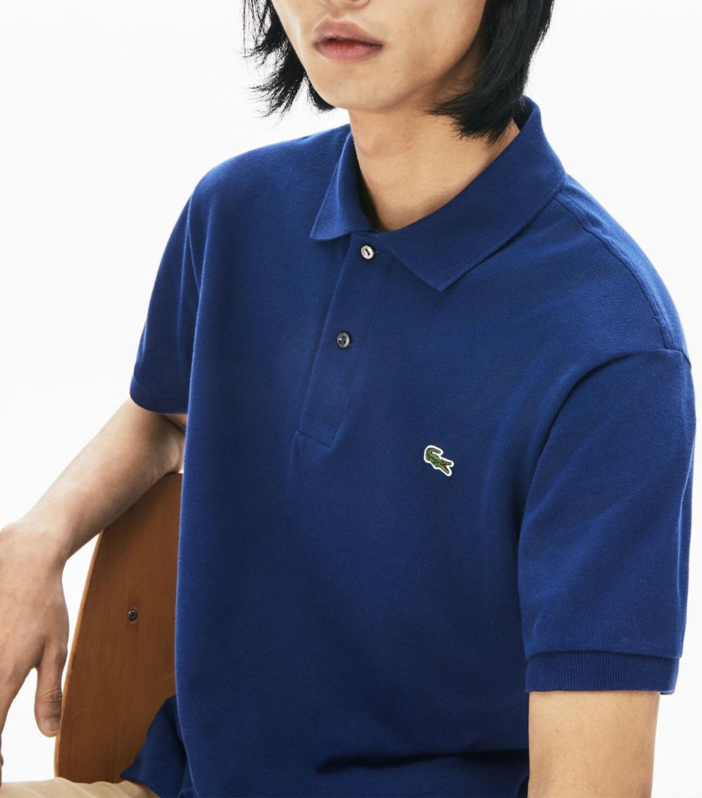 Classic Fit L.12.12 Polo Shirt Navy Blue F9F