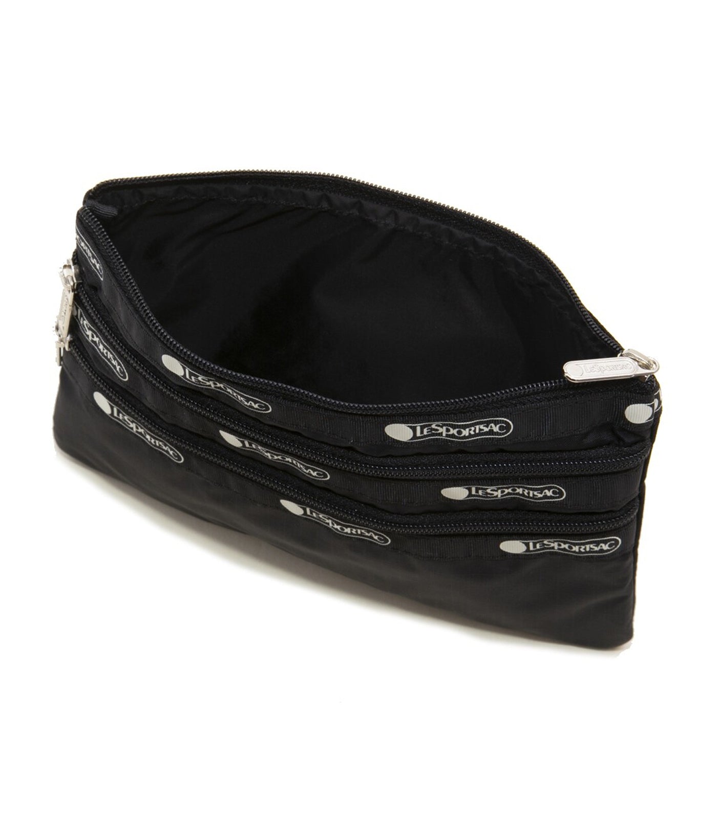 3-Zip Cosmetic Flow Noir
