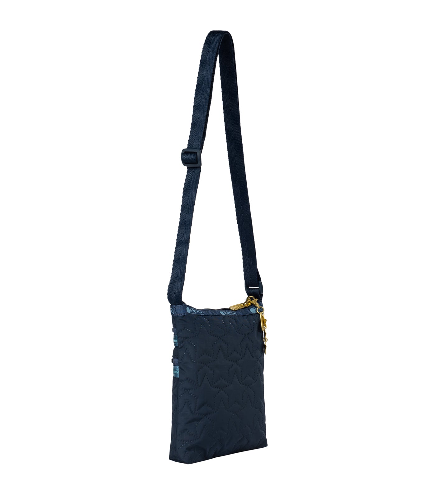 3 Zip Mini Crossbody Bag Star Deboss