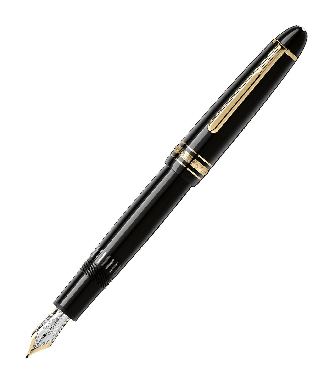 Meisterstück Gold-Coated LeGrand Medium Fountain Pen Black