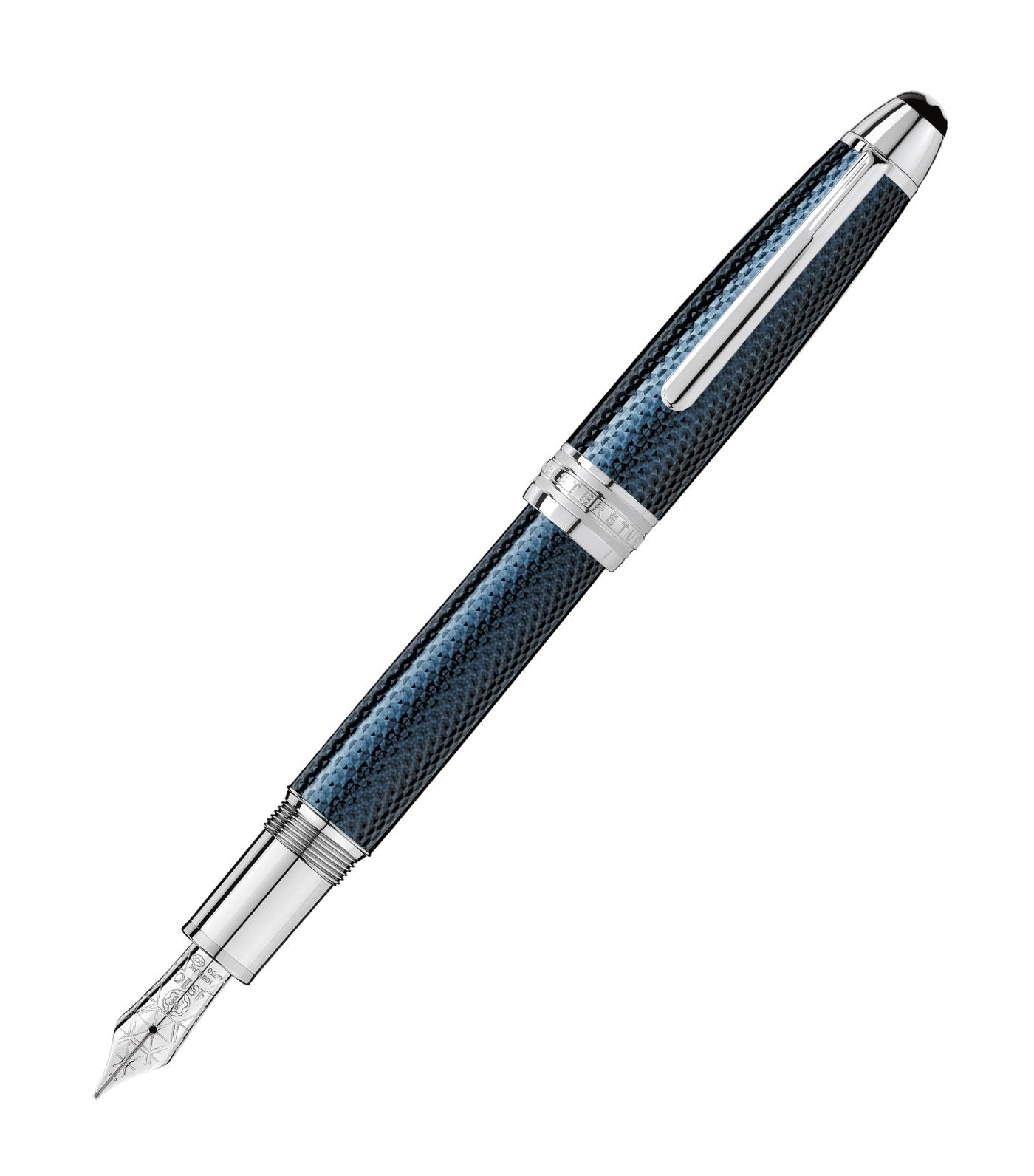 Meisterstück Solitaire Blue Hour LeGrand Medium Fountain Pen Blue