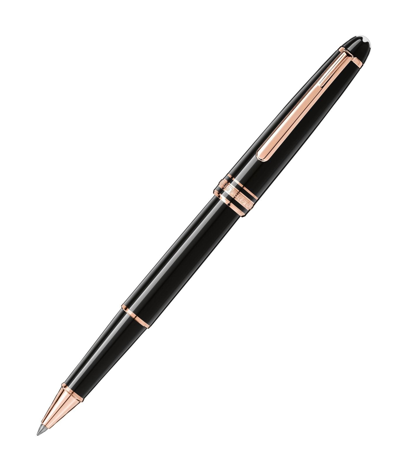Meisterstück Rose Gold-Coated Classique Rollerball Black