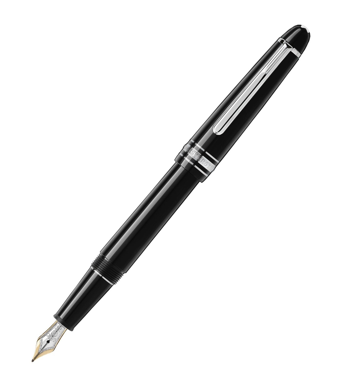 Meisterstück Platinum-Coated Classique Medium Fountain Pen Black