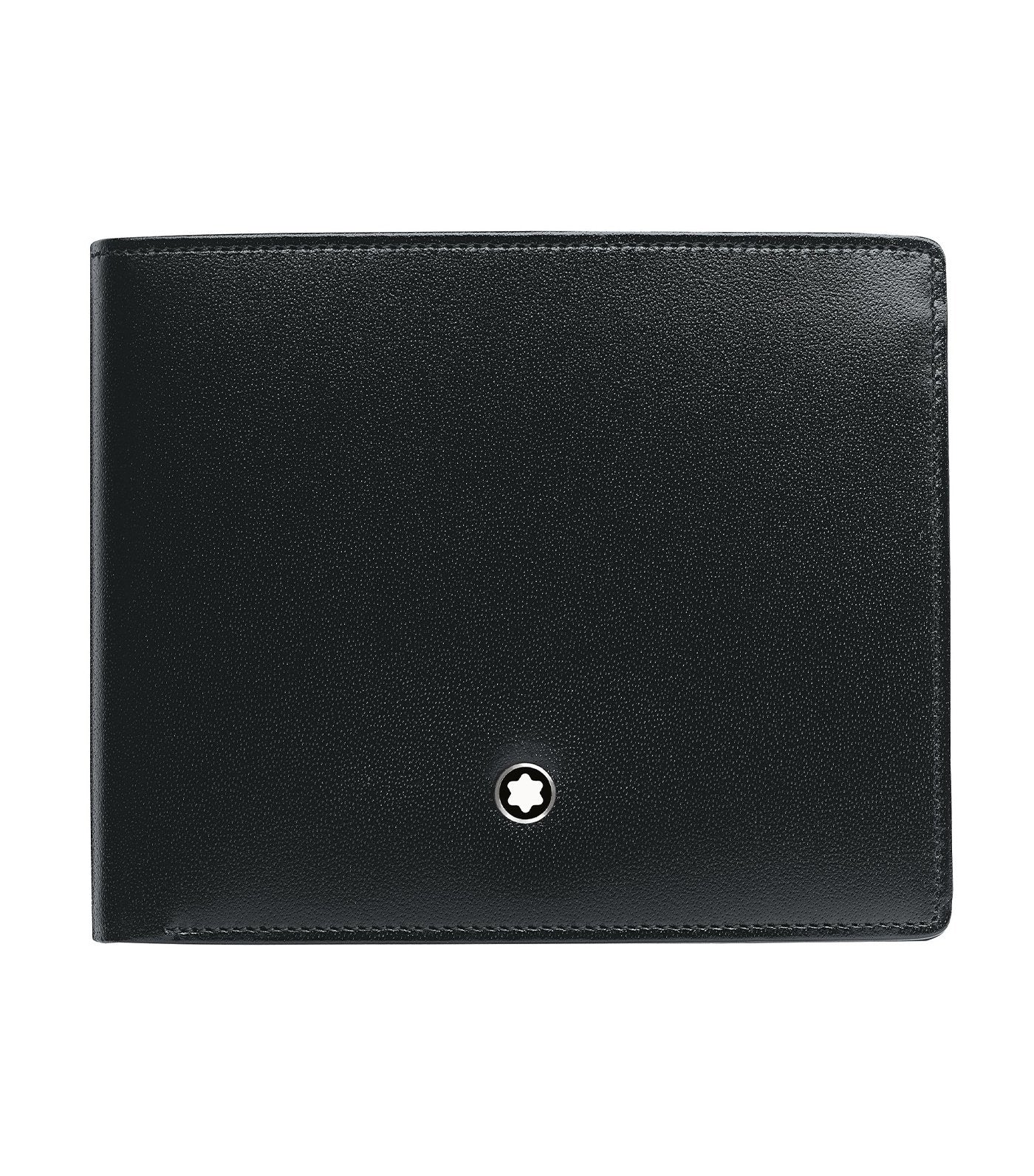 Meisterstück Wallet 6cc with 2 View Pockets Black