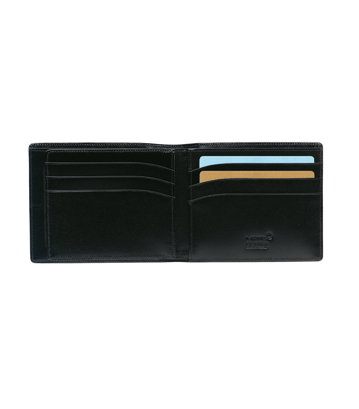 Meisterstück Wallet 6cc with 2 View Pockets Black