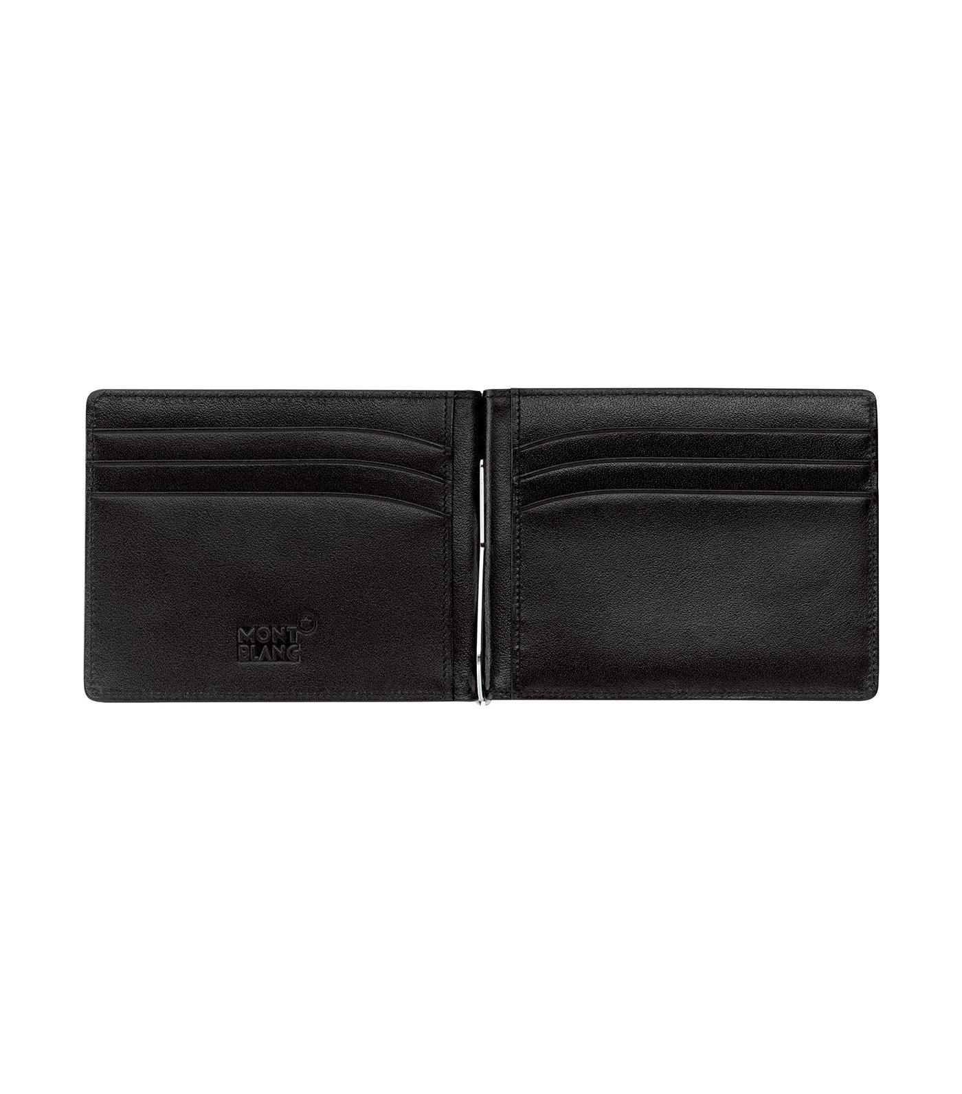 Meisterstück Wallet 6cc with Money Clip Black